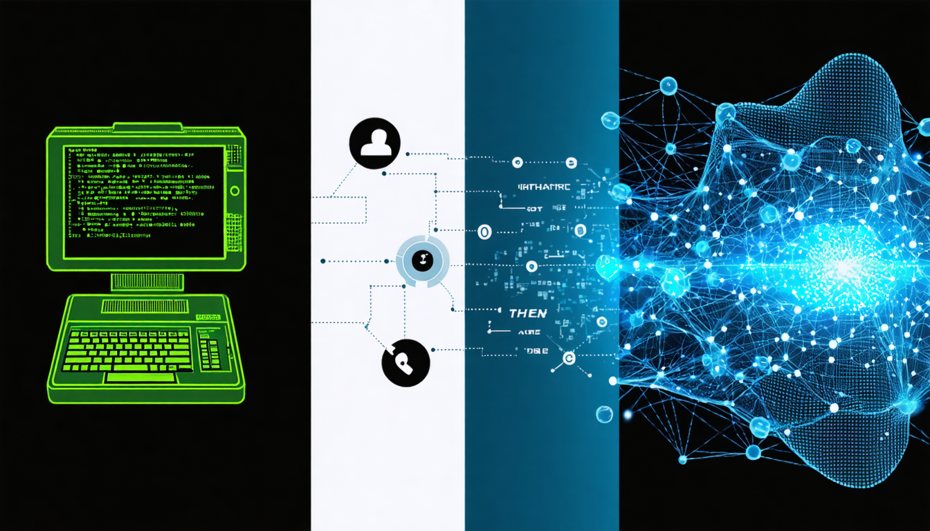 The Evolution of AI: From Rule-Based Systems to Large Language Models