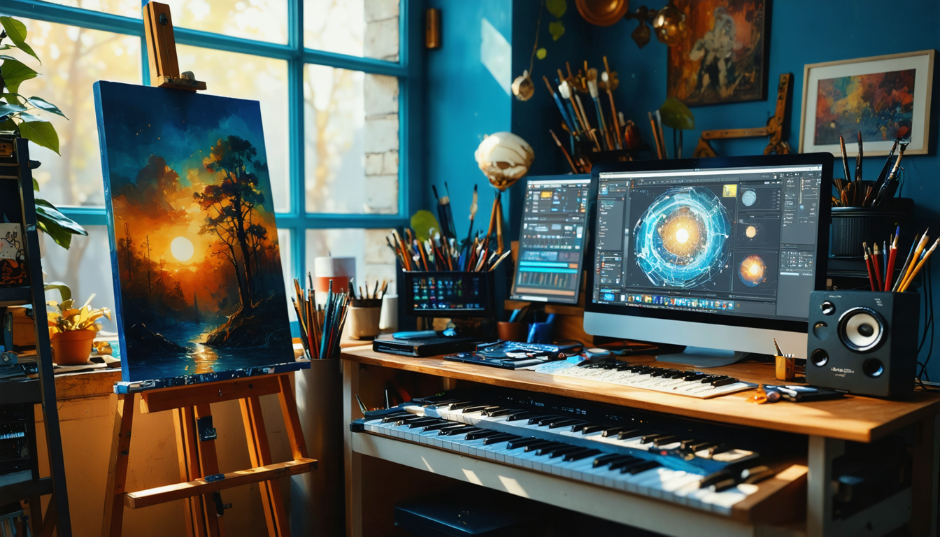 The Rise of AI in Creative Industries: Enhancing, Not Replacing Human Innovation